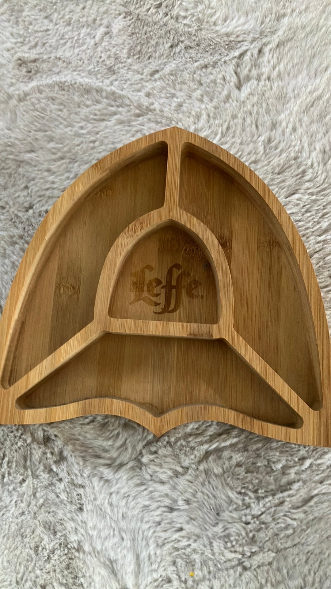Collectors item 3  nieuwe houten Leffe borrelschaal, Verzamelen, Ophalen of Verzenden, Nieuw, Overige merken