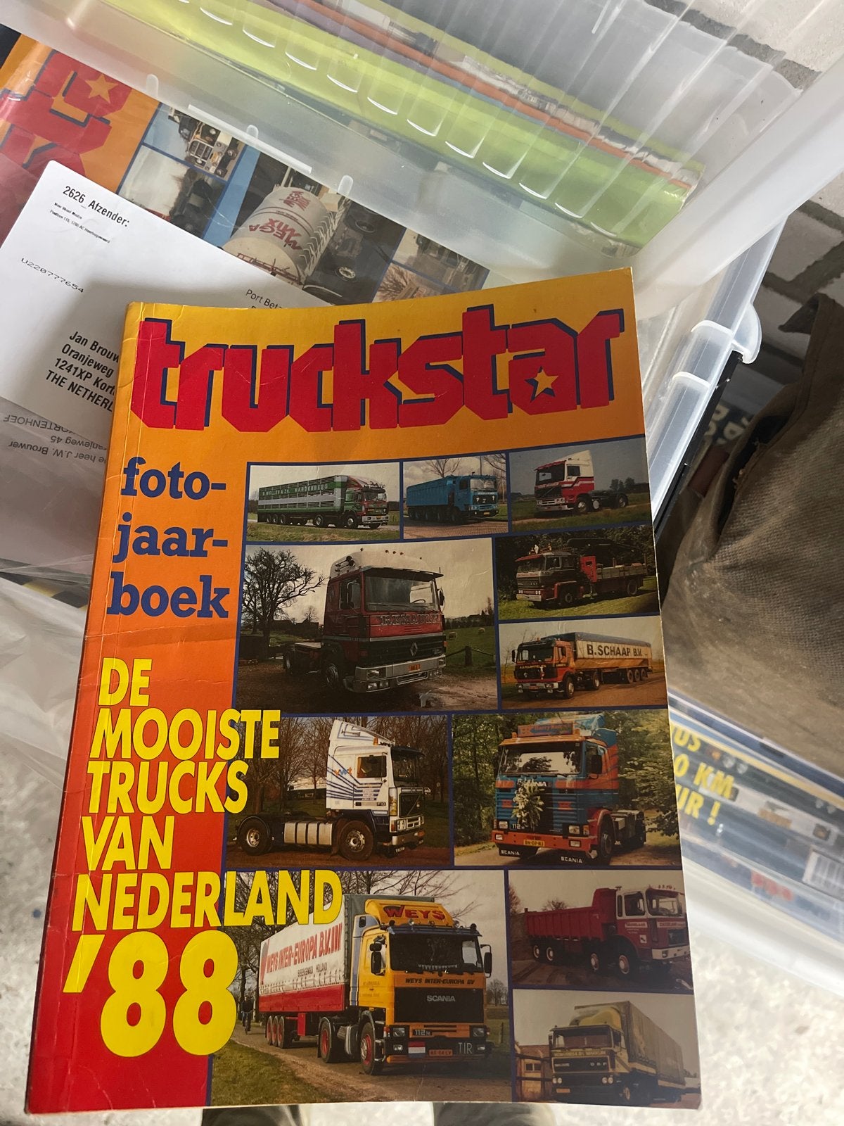 Truckstar jaarboeken en maandboeken - Meer dan 30 jaar oud, Ophalen, Gelezen, Overige typen