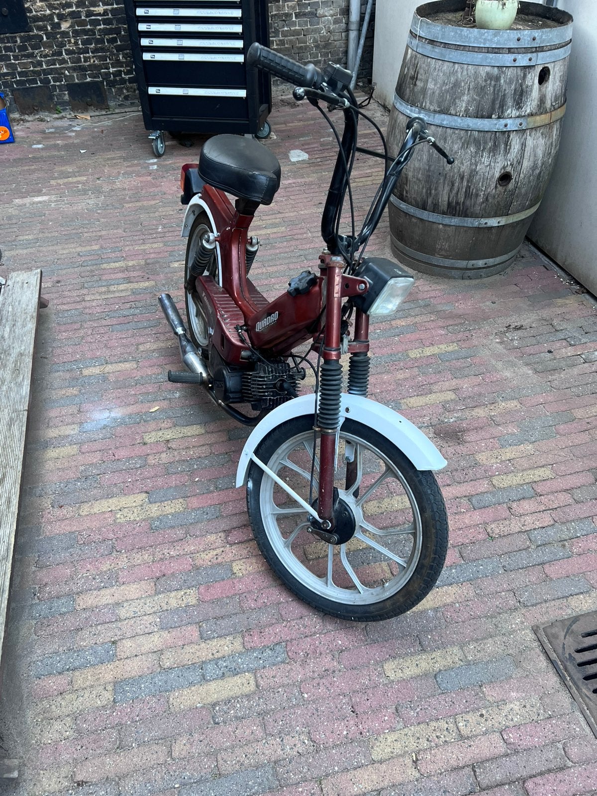 Tomos quadro a35 65cc, Fietsen en Brommers, Brommers | Tomos, Ophalen, Gebruikt, Quadro