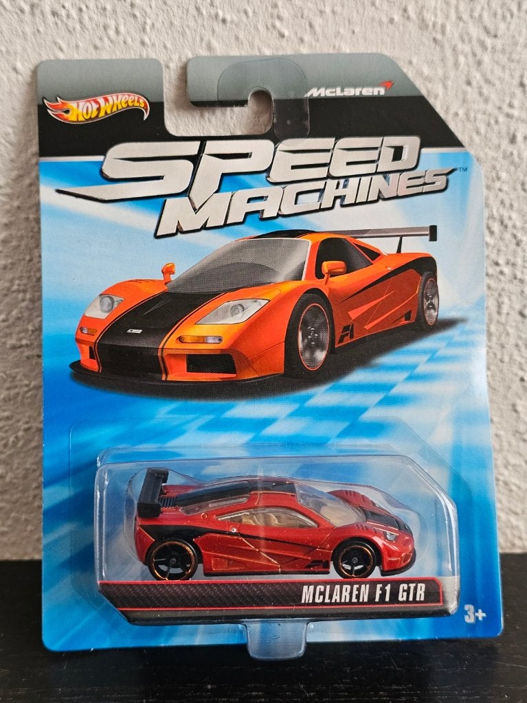 Hot Wheels Speed Machines McLaren F1 GTR HotWheels, Overige merken, 1:50 of kleiner, Auto, Verzenden