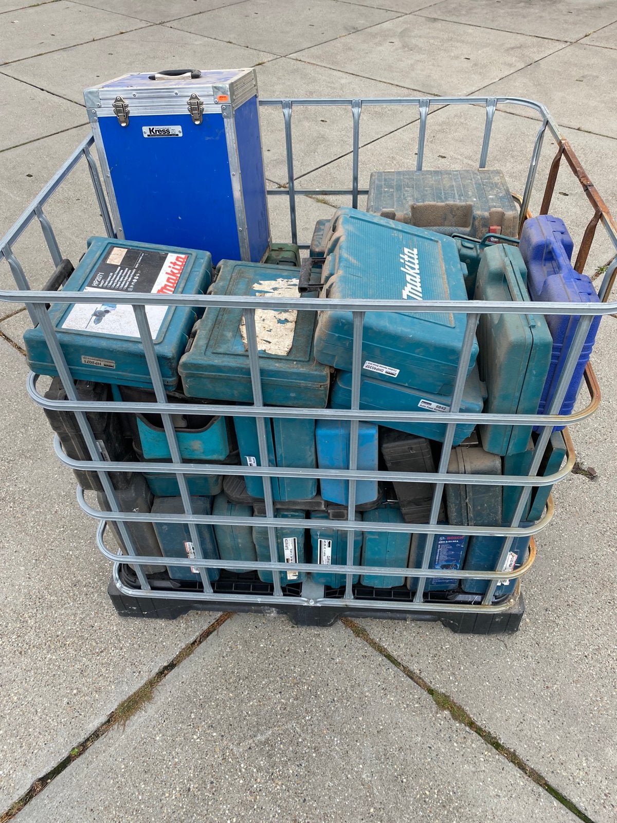 Makita tas met koffers, Ophalen of Verzenden, Zo goed als nieuw