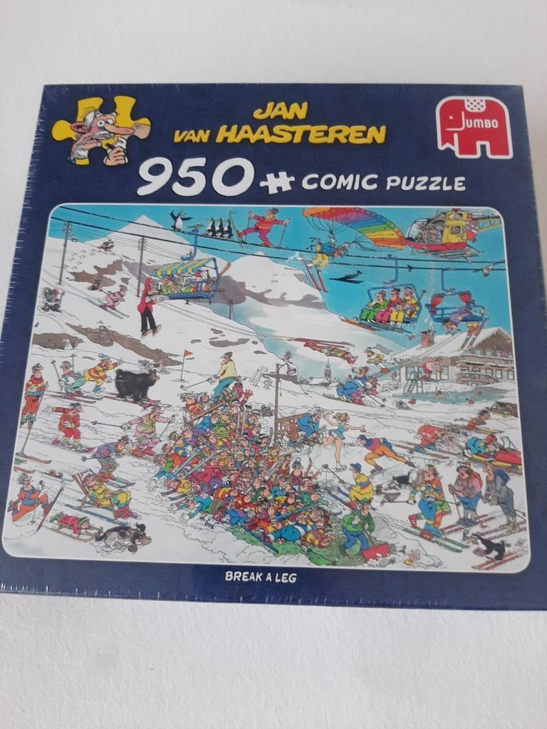Puzzel break a leg Jan van  Haasteren, Ophalen, 500 t/m 1500 stukjes, Nieuw