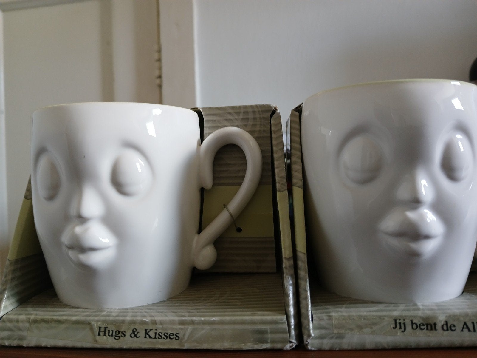 2 Bekers,mok,van miko gifts, Ophalen of Verzenden, Nieuw, Overige stijlen, Kop(pen) en/of Schotel(s)