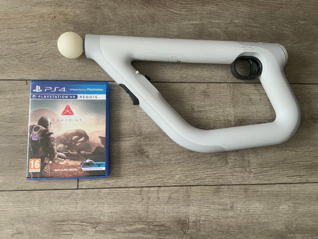 Playstation VR PSVR Aim Controller Geweer + Farpoint, Avontuur en Actie, 1 speler, Virtual Reality, Ophalen of Verzenden