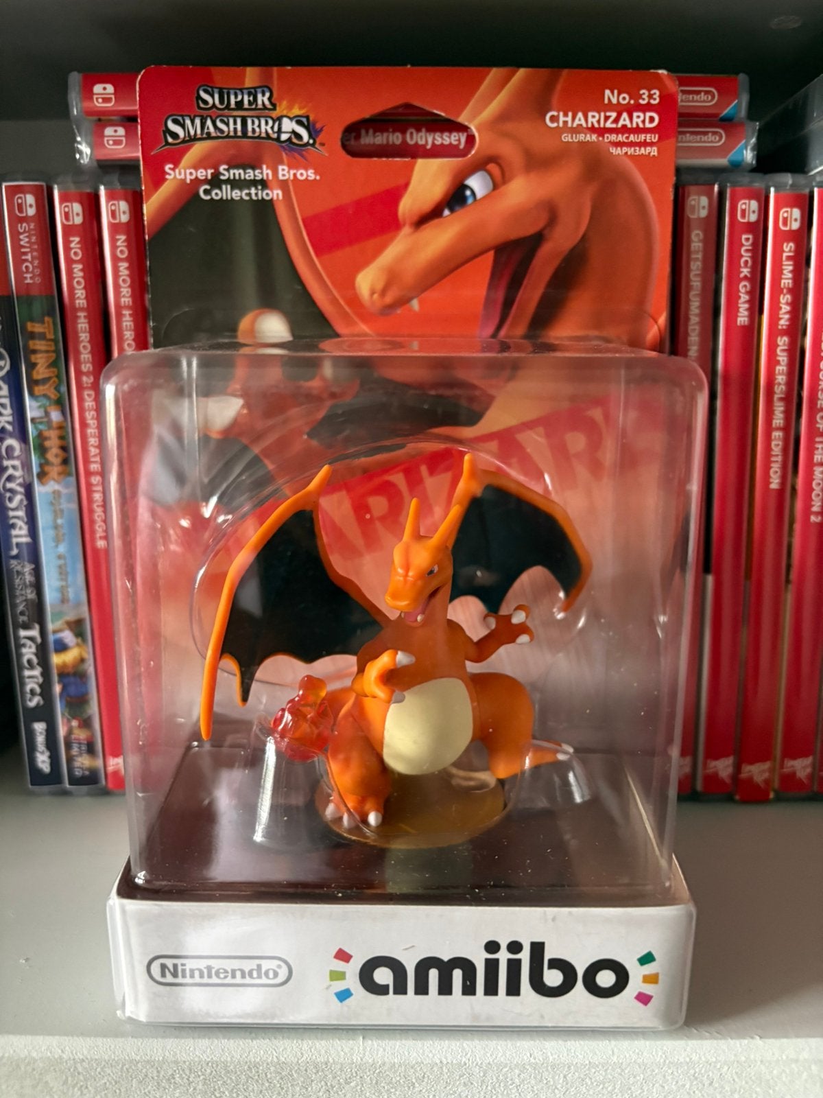 Amiibo Charizard N.33 (Super Smash Bros), Ophalen of Verzenden, Zo goed als nieuw