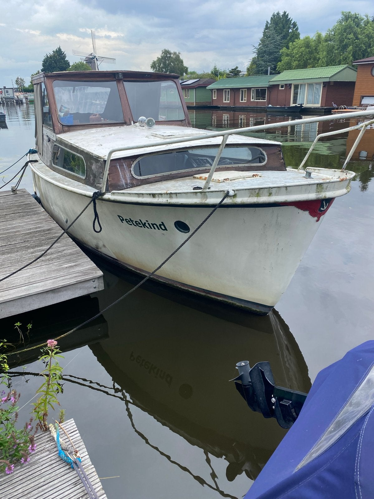 Antieke Super Favoriet 8.50m met achterkajuit - Project, Gebruikt, Kajuitboot, Ophalen, Staal