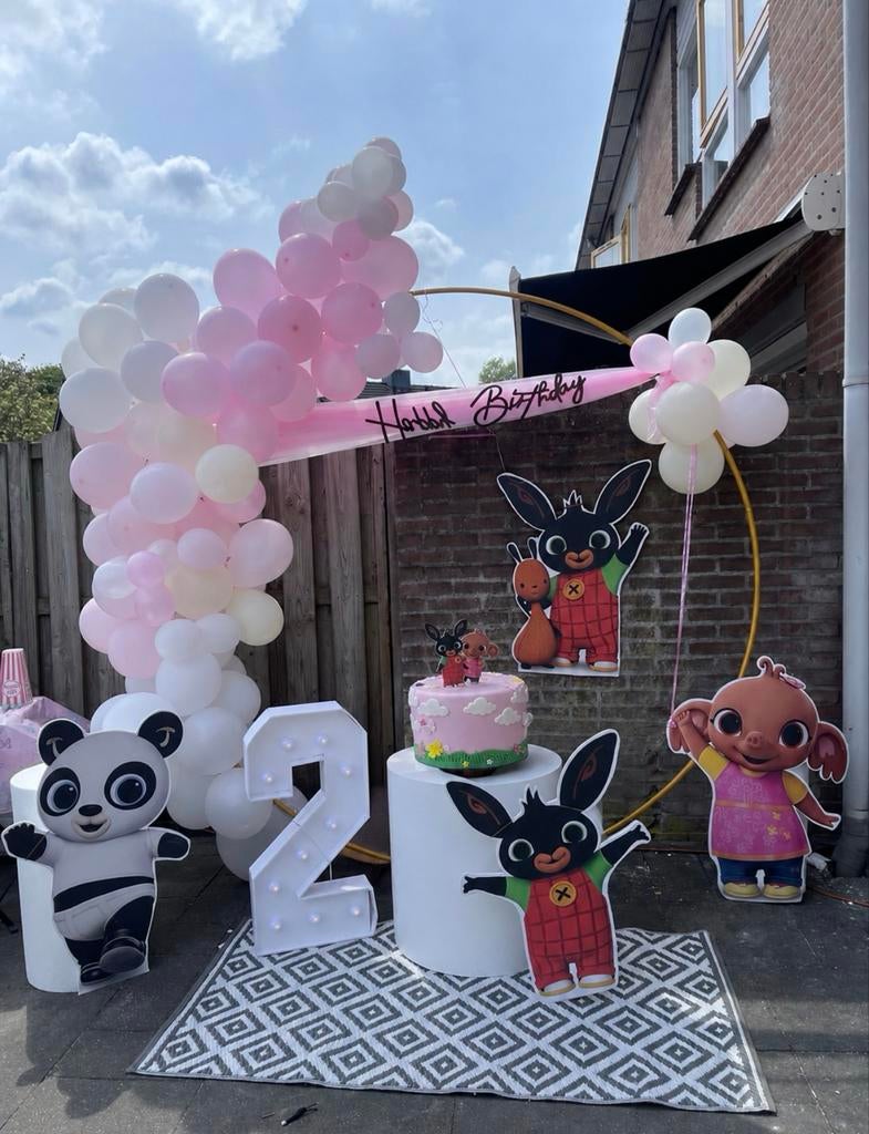 Bing Verjaardagsfeest Decoratie Set lees meer..️, Ophalen of Verzenden, Zo goed als nieuw, Versiering, Verjaardag