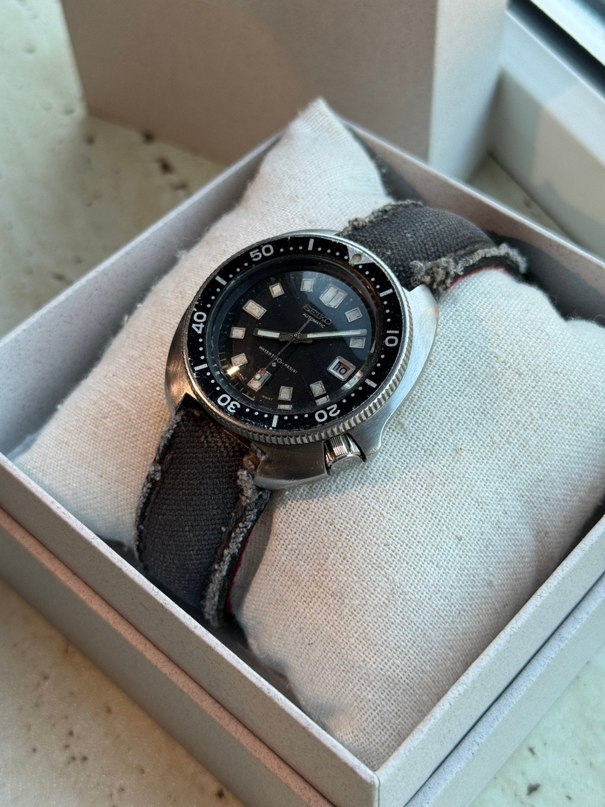 Seiko 6105-8110 Captain willard - Automatic Diver – 1970s, Ophalen, Zo goed als nieuw, Staal, Seiko