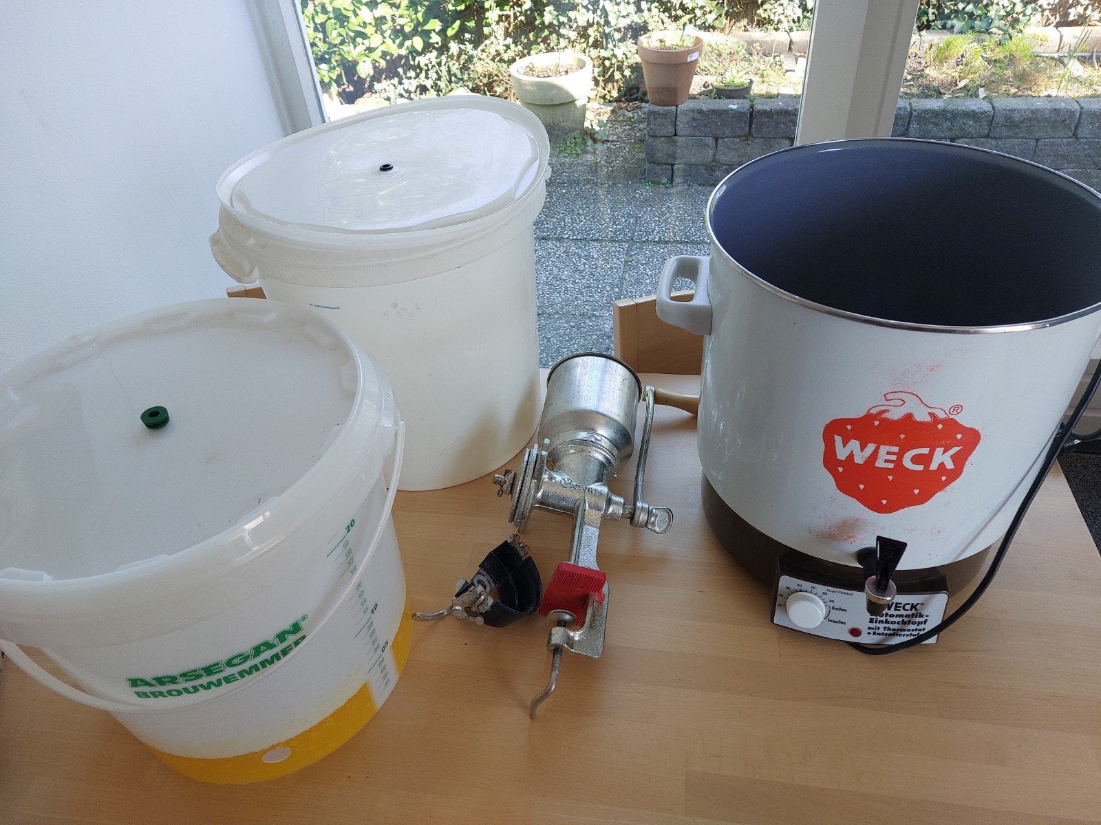 Complete Brouwset voor Thuisbrouwers - Start Nu!, Hobby en Vrije tijd, Ophalen, Gebruikt