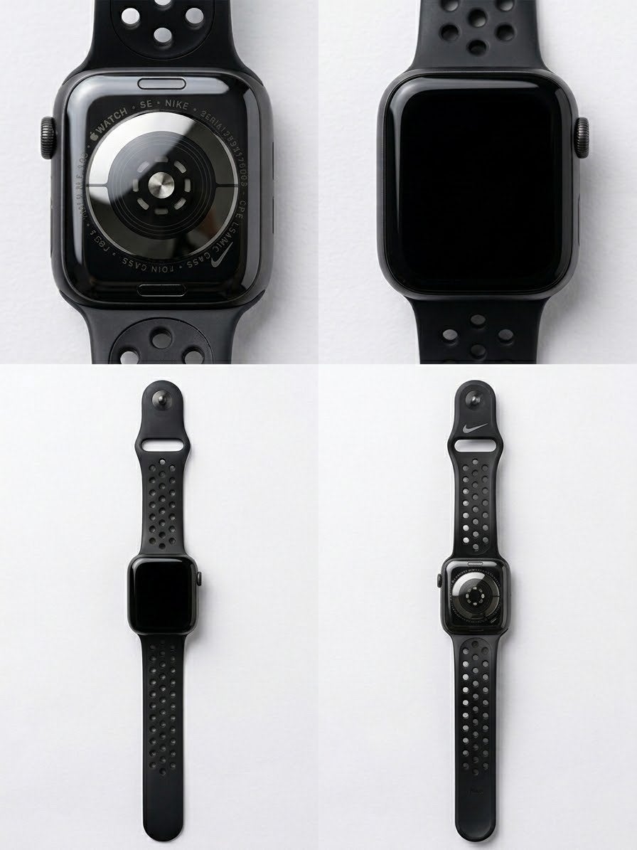 Apple Watch SE Nike 44 mm - Zo goed als nieuw, Ophalen, Afstand, Zwart, IOS