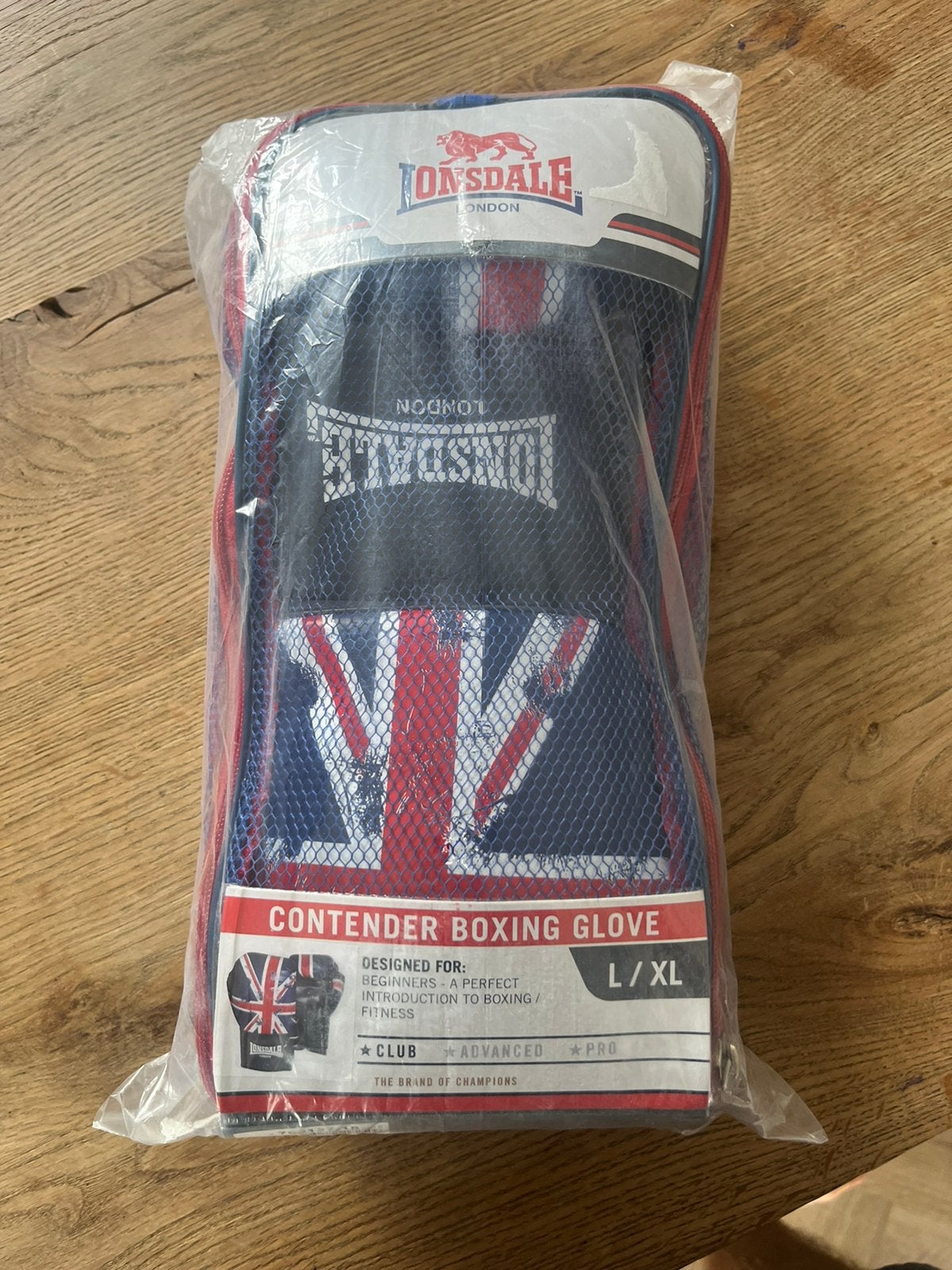 Bokshandschoenen Lonsdale nieuw, Ophalen, Zo goed als nieuw, Bokshandschoenen