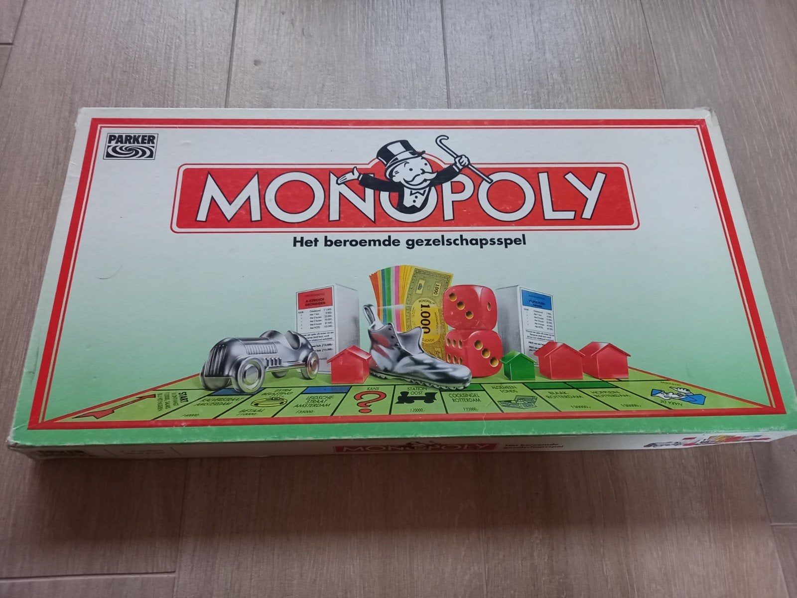 Monopoly gulden editie compleet, Ophalen of Verzenden, Zo goed als nieuw