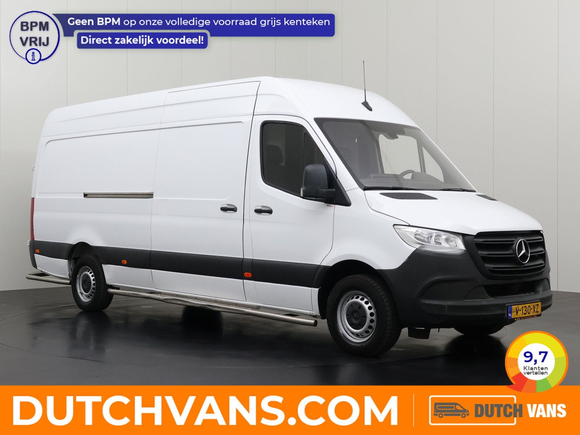 Mercedes-Benz Sprinter Automaat L3H2 Maxi | Euro 6 | Airco |, Automaat, Gebruikt, 4 cilinders, Wit