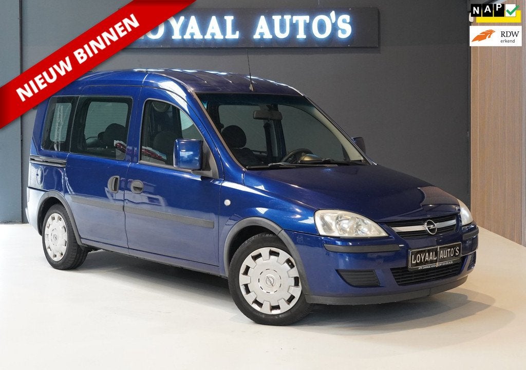 Opel Tour 1.6 CNG Enjoy | AIRCO | ELEK.RAMEN | NAP | APK., Auto's, Opel, 94 pk, Stof, Gebruikt, 4 cilinders