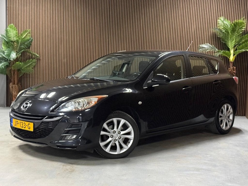 Mazda 3 1.6 GT-L (bj 2010), Auto's, Mazda, Voorwielaandrijving, Gebruikt, 4 cilinders, Zwart