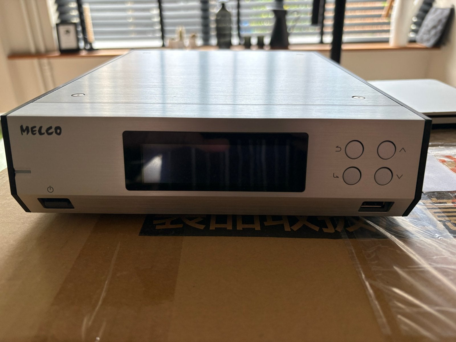 Melco N100 2TB Audiofiele streamer met Accessoires, Ophalen of Verzenden, Zo goed als nieuw, Audio