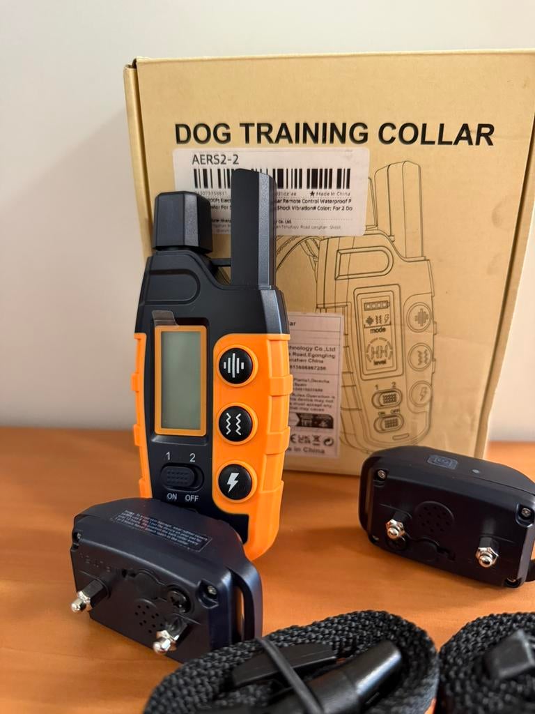 Trainingshalsband honden 2 x, Dieren en Toebehoren, Ophalen of Verzenden, Nieuw