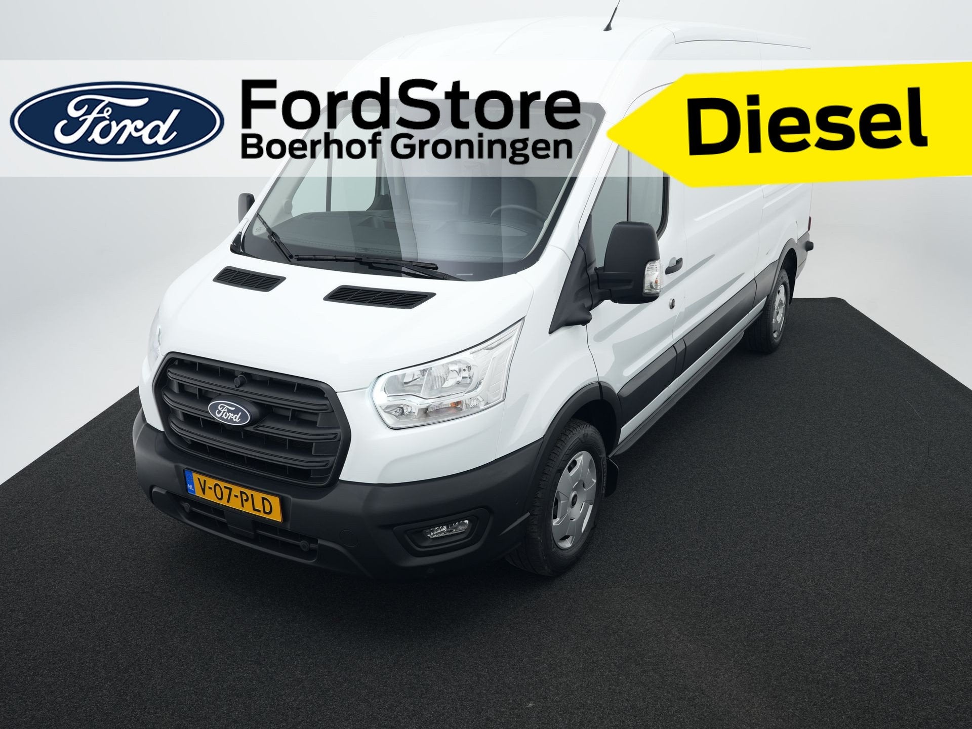 Ford Transit 350 2.0 TDCI 130 pk L3H2 Trend RWD Trekhaak | A, Auto's, Bestelauto's, Keurmerk '100% Onderhouden', 12 maanden, 4 cilinders