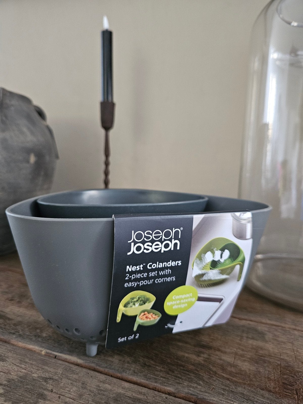 Joseph Joseph Nest Colanders - 2-delige set, Ophalen, Overige typen, Kunststof, Nieuw