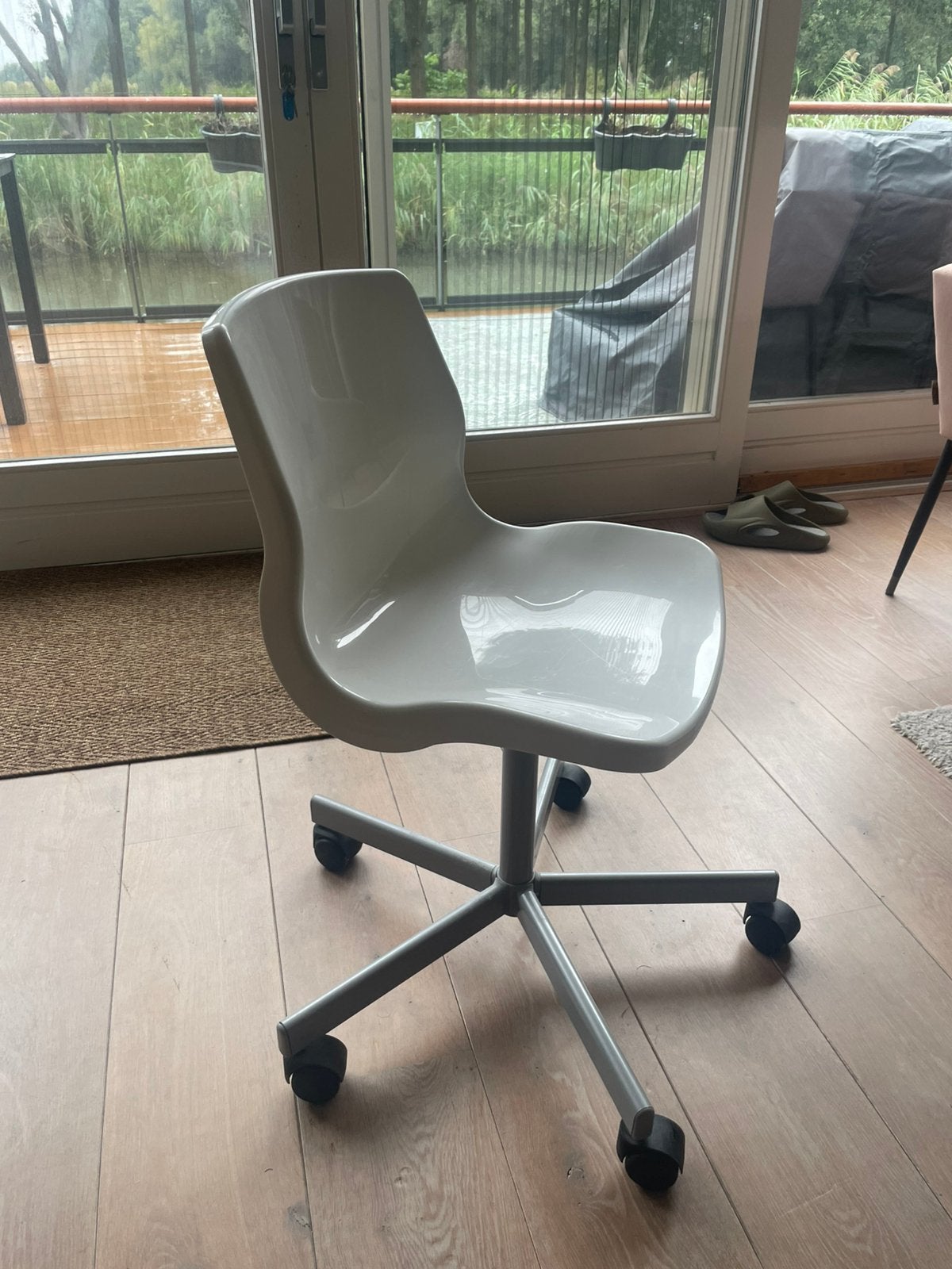 Ikea Snille bureaustoel draaistoel wit, Ophalen, Zo goed als nieuw, Wit