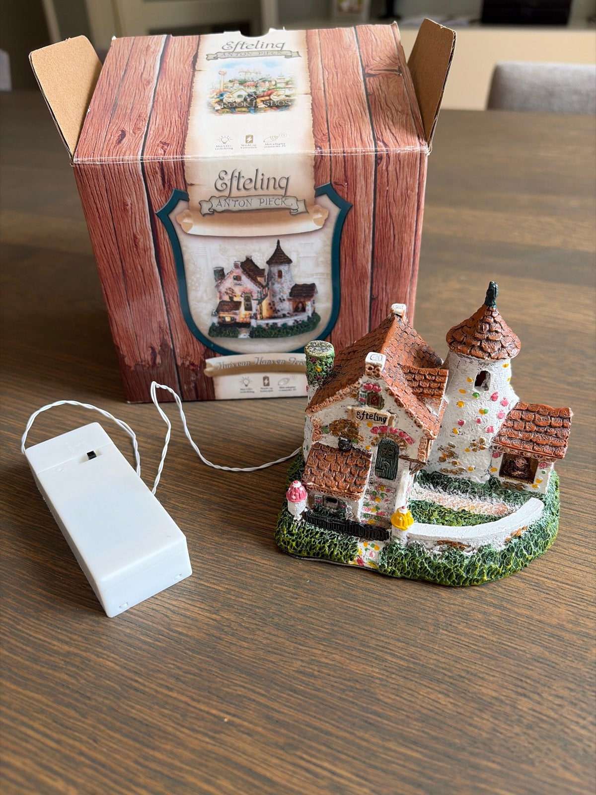 Efteling Anton Pieck Huis van Hans en Grietje LED, Ophalen of Verzenden, Zo goed als nieuw, Beeldje of Poppetje