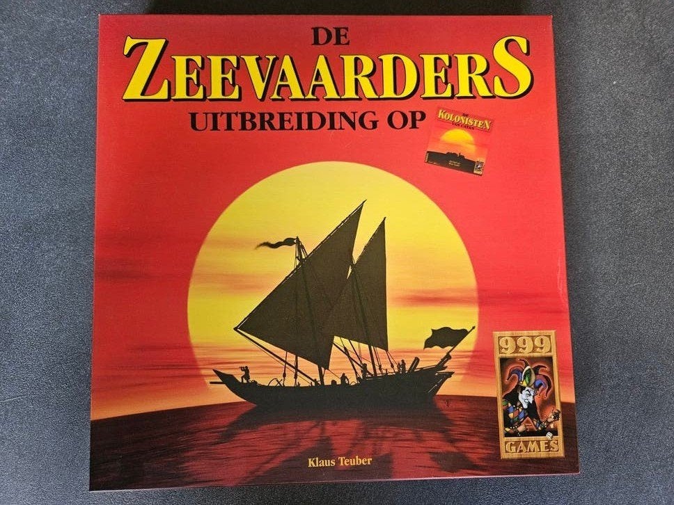 De Zeevaarders Uitbreiding op Kolonisten van Catan, Drie of vier spelers, Ophalen, Zo goed als nieuw, 999 Games