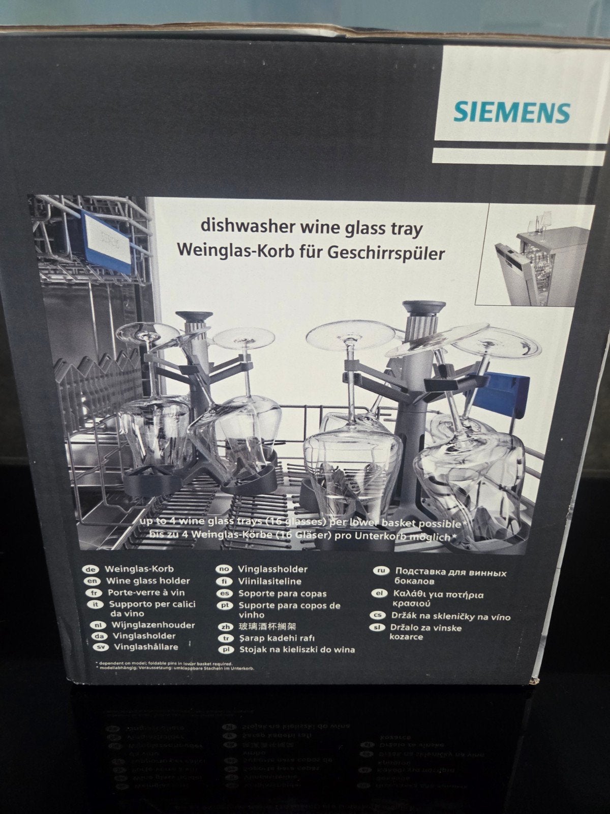 Siemens Wijnglazenhouder voor Vaatwasser - Nieuw, Ophalen of Verzenden