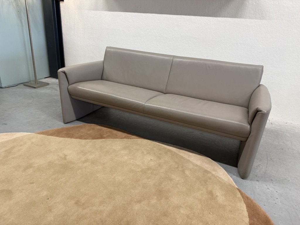 Leolux Boa Vista Bank 3 zits grijs leer Design 193, Leolux, Info@leolux.nl, 150 tot 200 cm, Tweepersoons