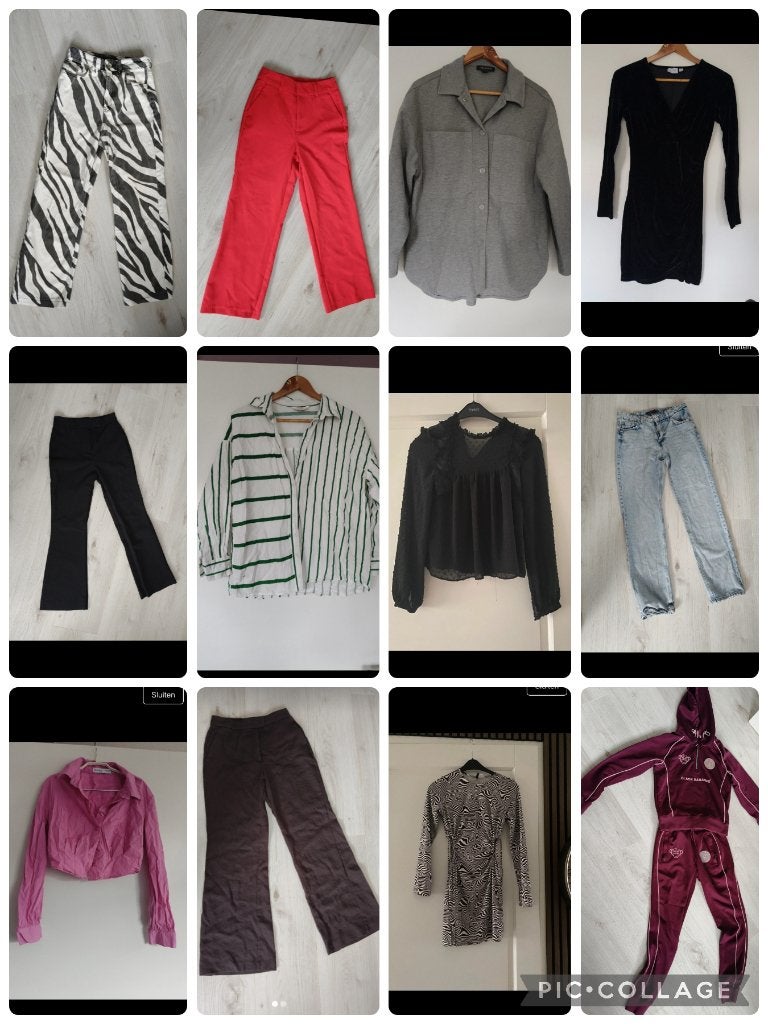 Kledingpakket jongedame maat xs/s, Kleding | Dames, Ophalen, Gedragen, Maat 36 (S)