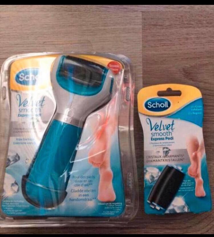 Voetvijl en nagelvijl van scholl, Ophalen of Verzenden, Nieuw, Hand- en Voetverzorging