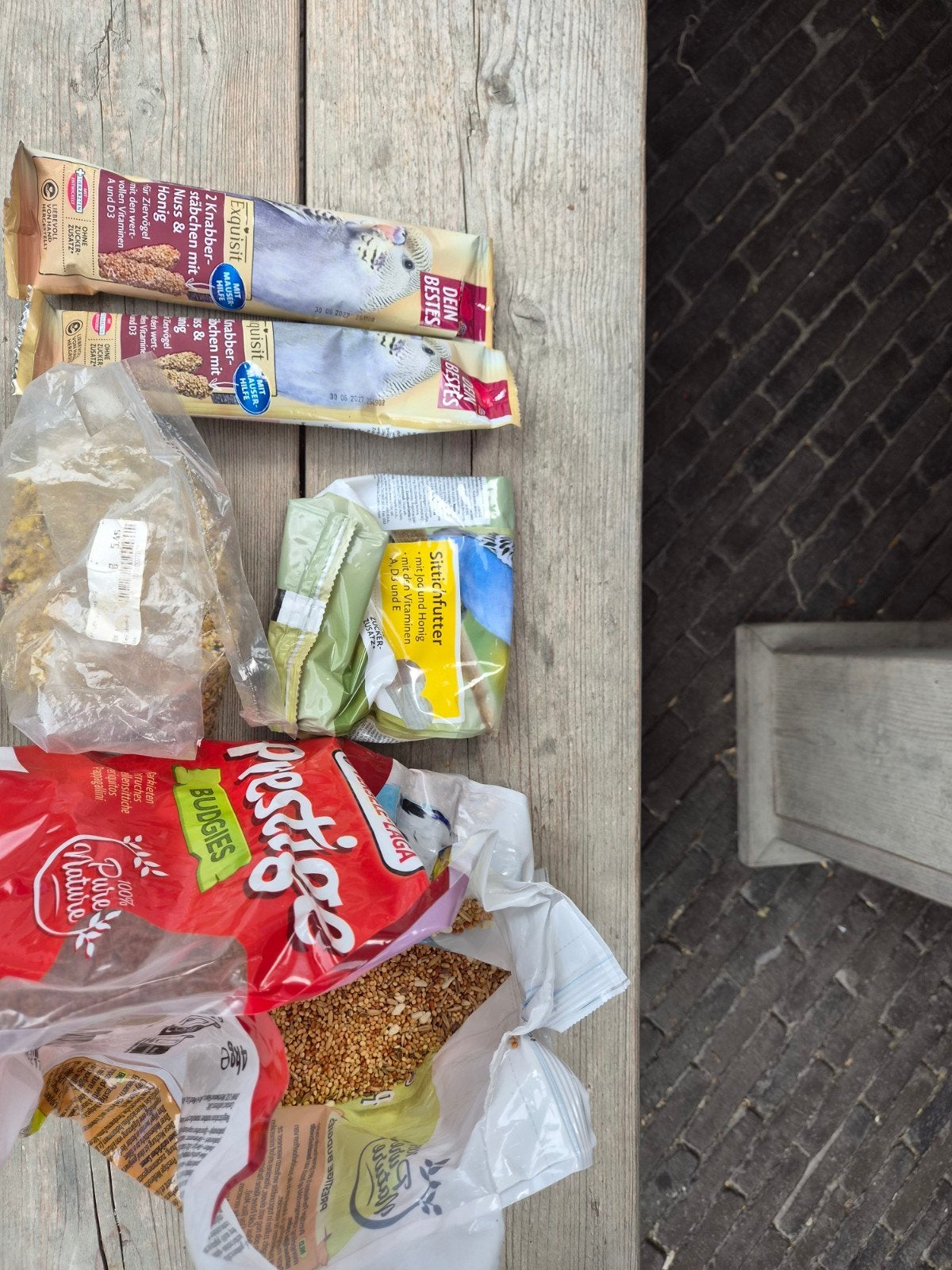 Parkietenvoer, Dieren en Toebehoren, Ophalen of Verzenden, Nieuw, Hout, Vogelkooi
