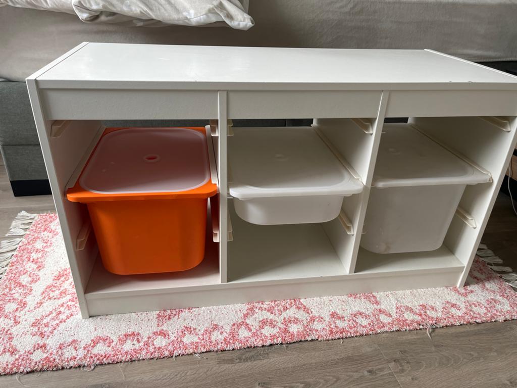IKEA Trofast kast met 3 bakken, Ophalen of Verzenden, Gebruikt