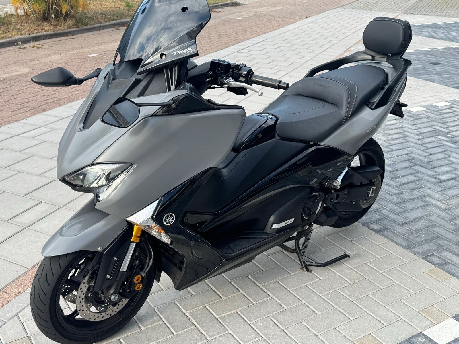 Yamaha TMAX DX 530 Full Option A2 35KW 2018 Keyless, Gebruikt, Maximaal 45 km/u, Ophalen of Verzenden, Benzine