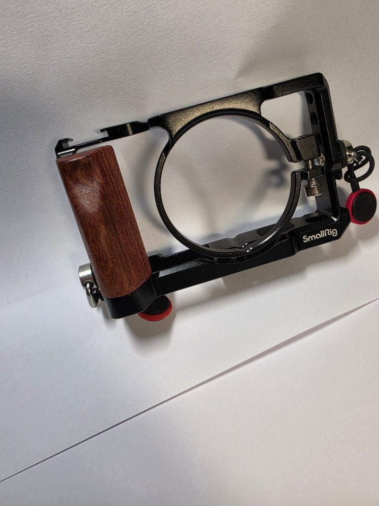 SmallRig Camera Cage met Houten Handgreep, Fotograaf