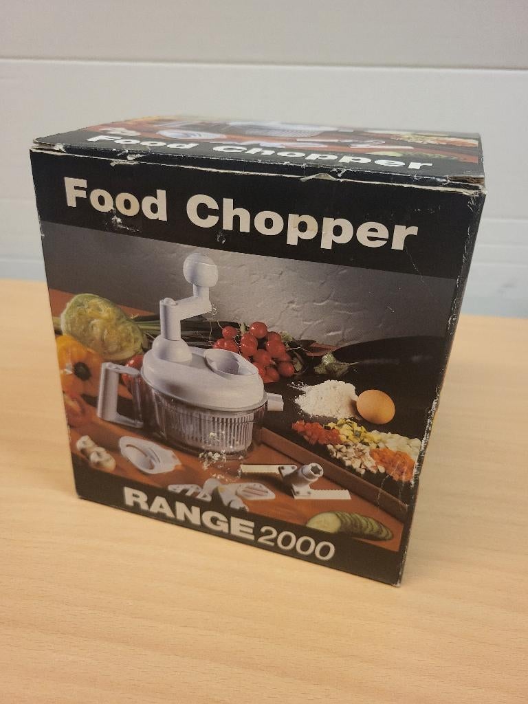Food chopper.              Nieuw in doos., Nieuw, Ophalen of Verzenden, Snijmachine, Wit
