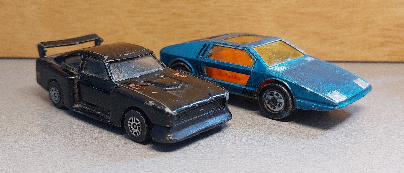 Corgi Ford Capri 3.0S & Siku Maserati Boomerang, Kinderen en Baby's, Speelgoed | Speelgoedvoertuigen, Ophalen of Verzenden, Gebruikt
