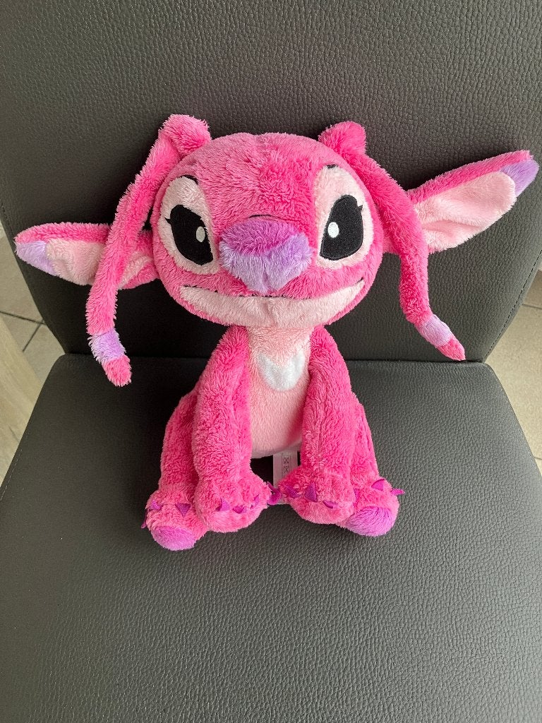 Disney knuffel Angel ( Lilo & stitch ), Verzamelen, Ophalen of Verzenden, Overige figuren, Zo goed als nieuw, Knuffel