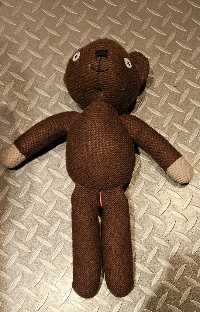 Mr. Bean Teddybeer - Bruine Knuffelbeer, Overige merken, Overige karakters, Beer, Ophalen of Verzenden