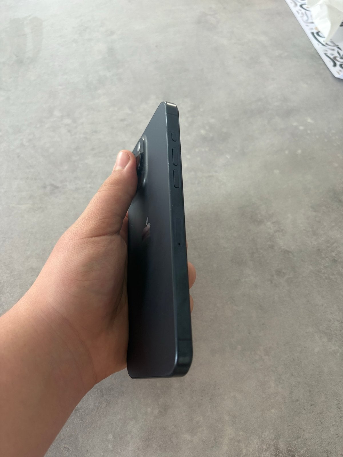 iPhone 15 Pro Max Blauw Titanium 256GB, Telecommunicatie, Mobiele telefoons | Apple iPhone, 89 %, Blauw, IPhone 15 Pro Max, Zo goed als nieuw