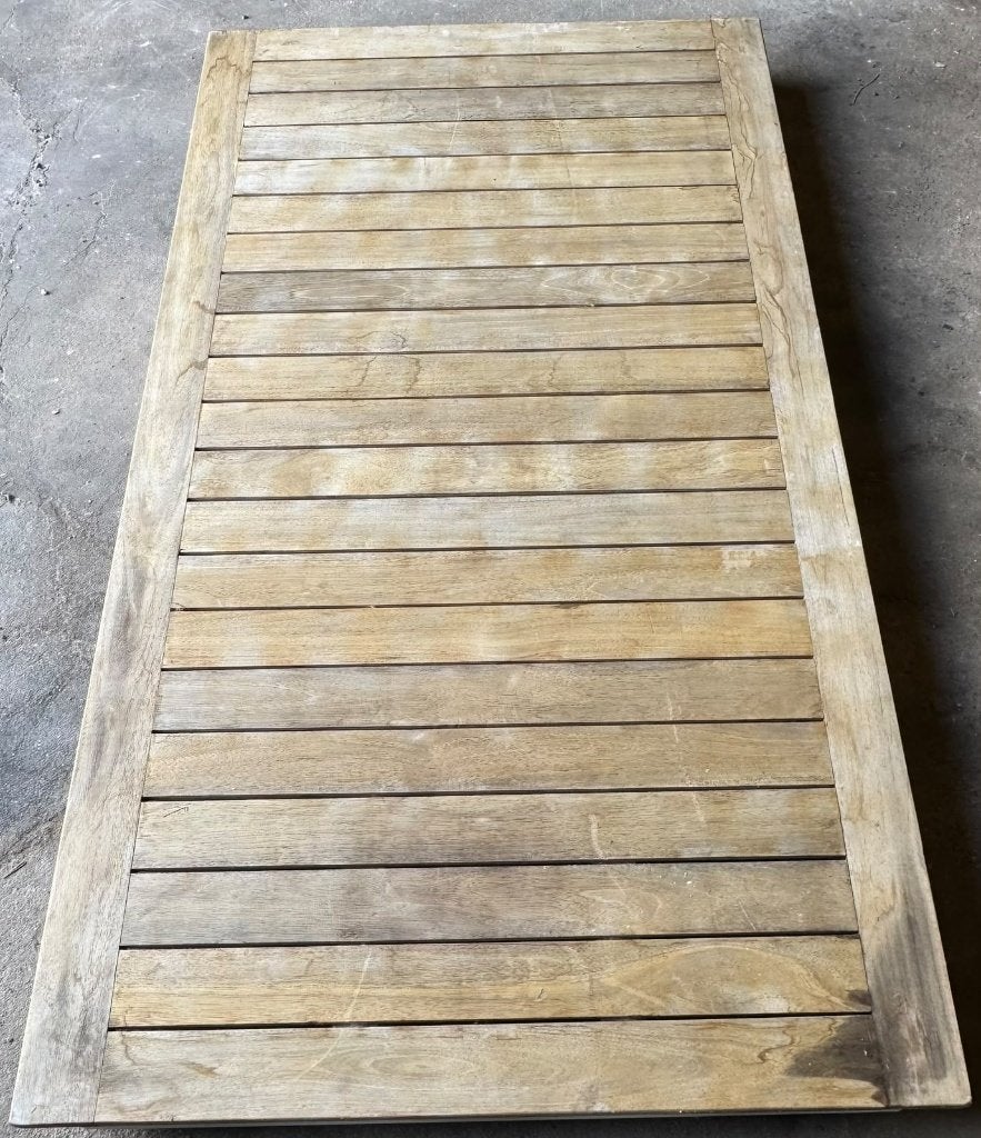 Teak tafelbladen 1.80m x 1m 2.5cm dik, Ophalen, Nieuw, 180 tot 250 cm, Overige typen
