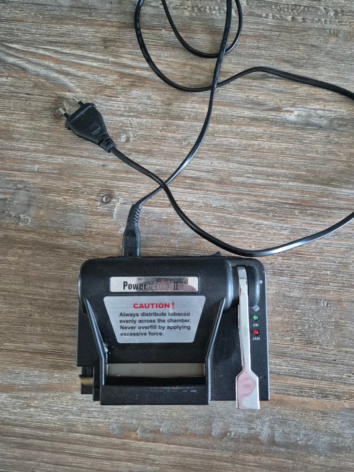 Powermatic 2 Plus elektrische sigarettenmaker, Verzamelen, Rookartikelen, Aanstekers en Luciferdoosjes, Gebruikt, Overige typen