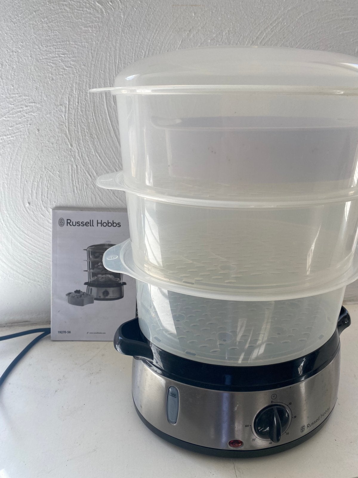 Steam cooker, Ophalen, Zo goed als nieuw