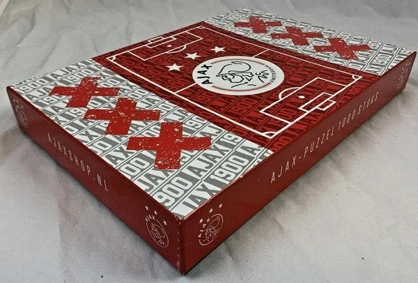 Ajax Puzzel 1000 stukjes Voetbalveld Fanartikel Amsterdam, Hobby en Vrije tijd, Verzenden, 500 t/m 1500 stukjes, Zo goed als nieuw