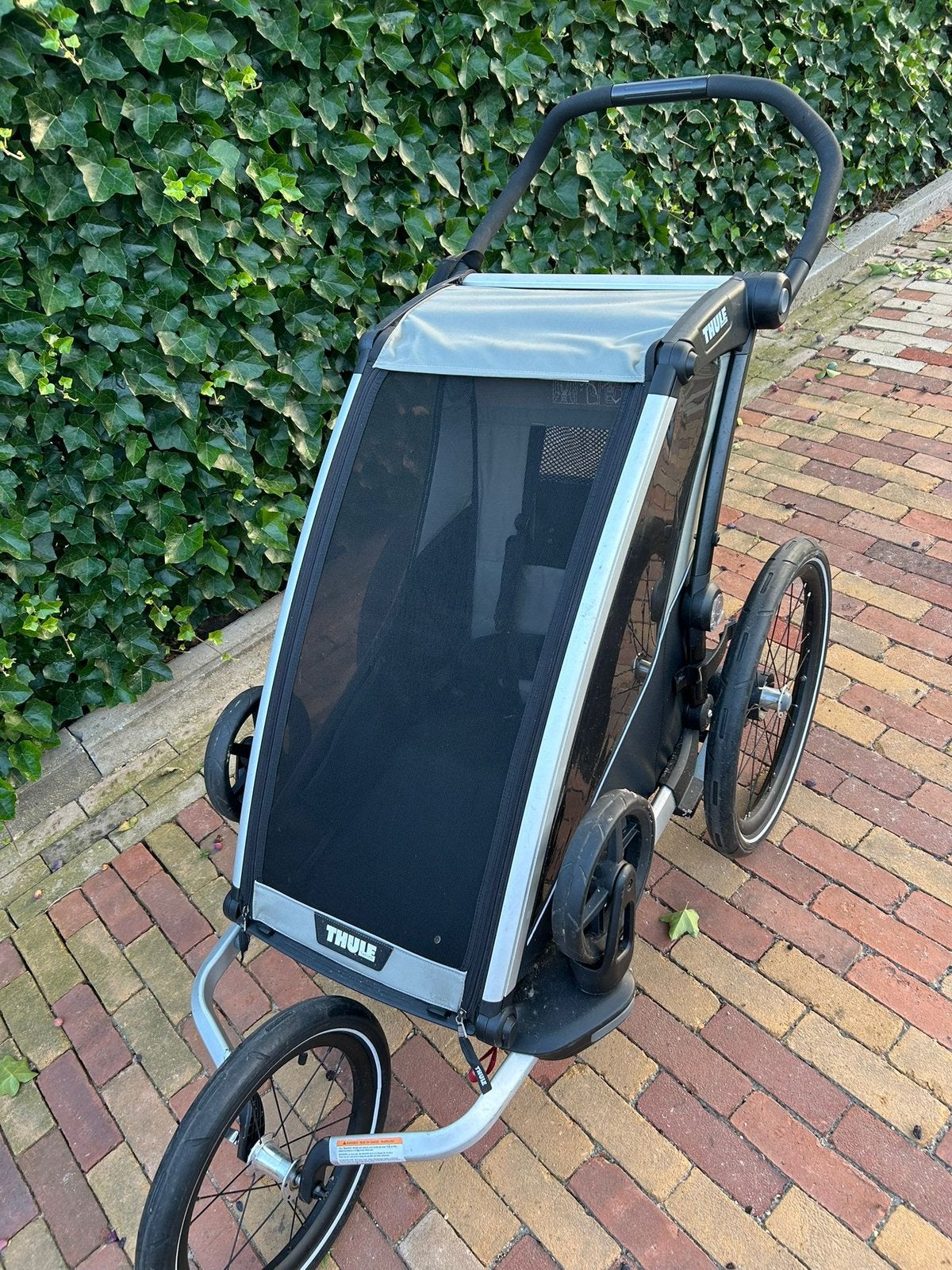 Thule chariot light + jogger kit, Ophalen, Minder dan 20 kg, Opvouwbaar, Zo goed als nieuw