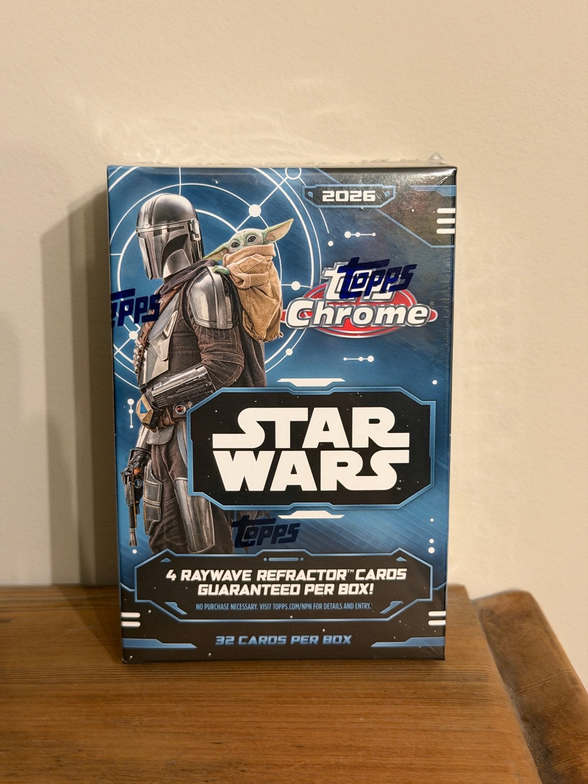 2026 Topps Chrome Star Wars Value Box, Ophalen of Verzenden, Nieuw, Overige typen