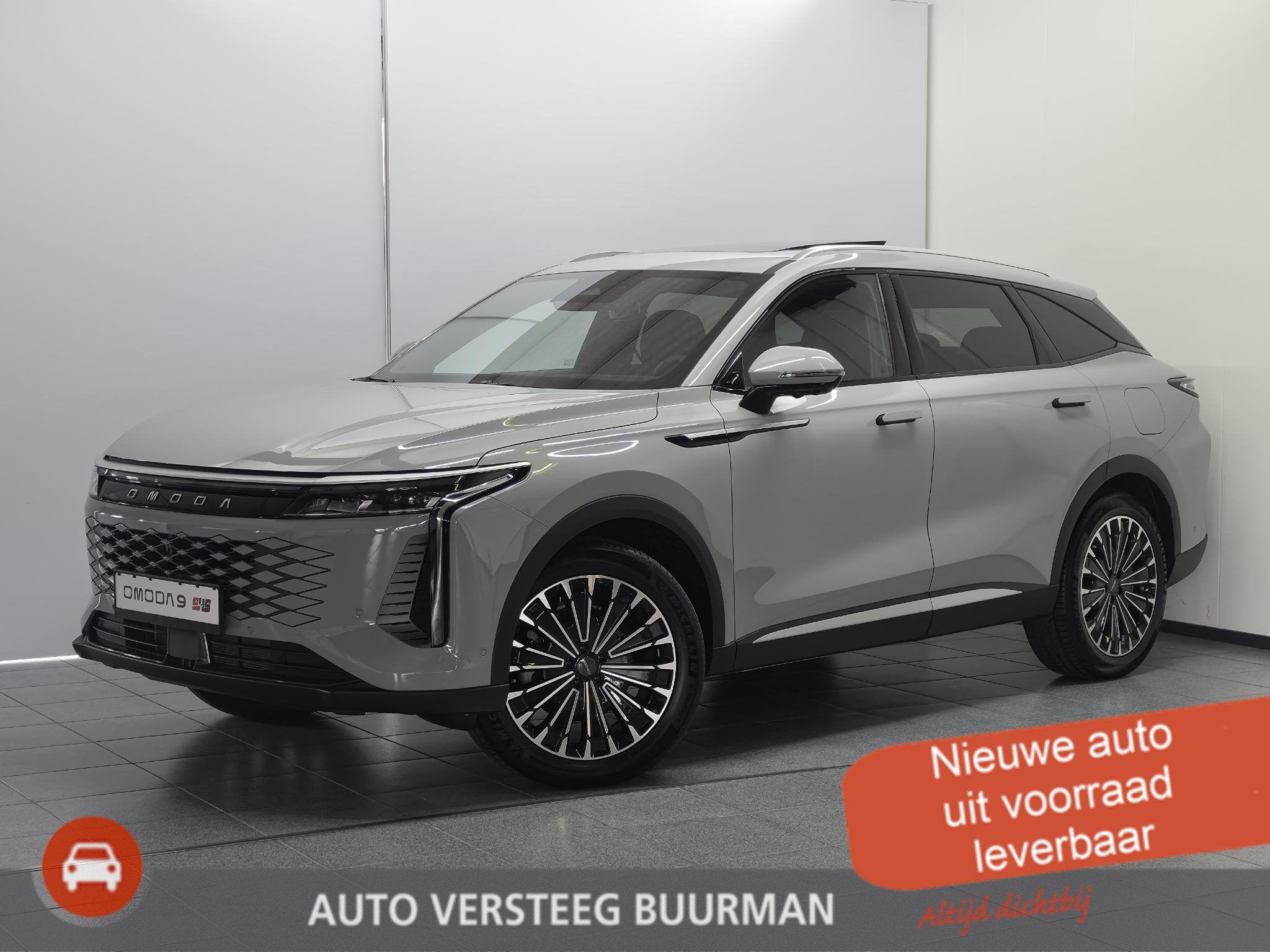Omoda 9 1.5T-GDi SHS-P Premium Leder, massage, adaptive crui, Auto's, Automaat, 12 maanden, 537 pk, 4 cilinders