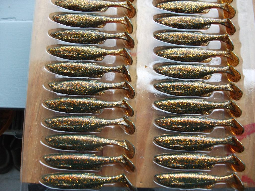 5 stuks Savage Gear 3D Fat Minnow roofvis shads / kunstaas, Ophalen of Verzenden, Nieuw, Overige typen