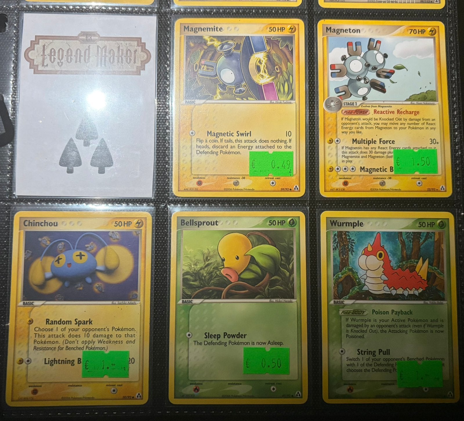 EX Legend Maker Pokemon kaarten, Hobby en Vrije tijd, Verzamelkaartspellen | Pokémon, Ophalen of Verzenden, Zo goed als nieuw