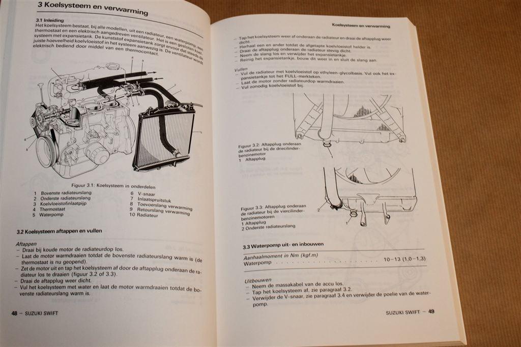 Vraagbaak Suzuki Swift 1989-1992 — Onderhoud en Reparatie, Ophalen of Verzenden