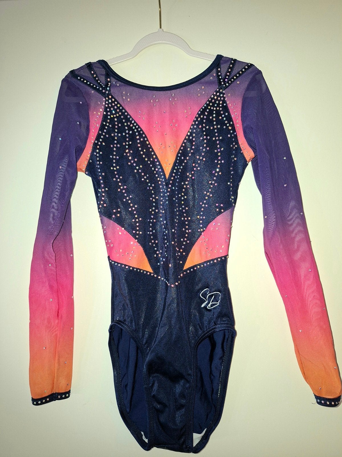 Turnpakje + broekje Sparkle & Dream, Sport en Fitness, Turnen, Kindermaat 146 t/m 176, Ophalen of Verzenden, Zo goed als nieuw